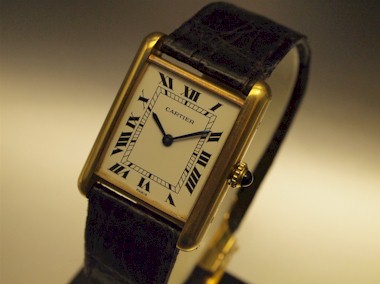 cartier 925 argent watch